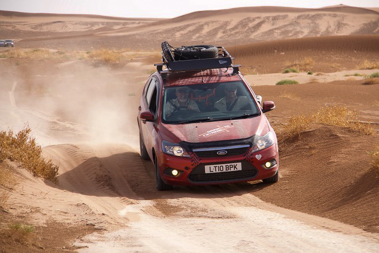 Even the small dunes can cause problems if not tackled carefully